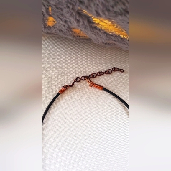 Unisex Spiral Design Copper Necklace🌴 - Picture 4 of 4